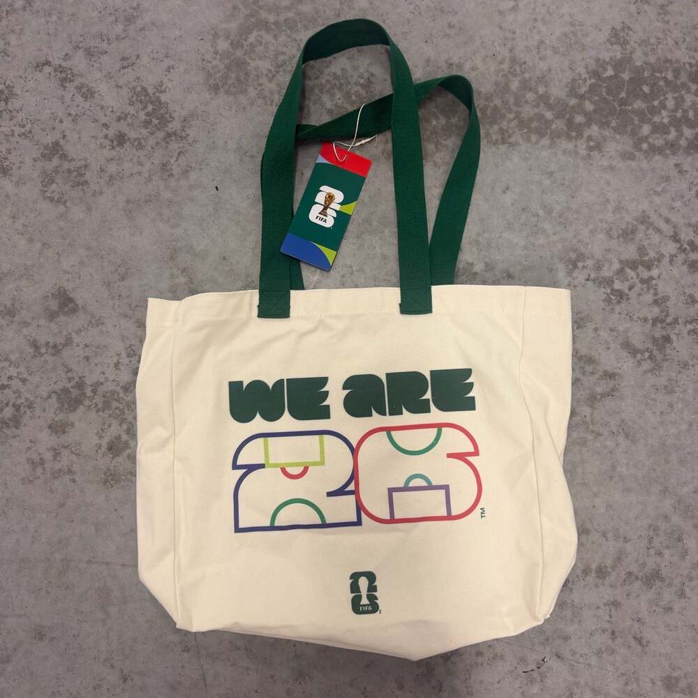 Official FIFA World Cup 2026 We Are 26 Canvas Tote Bag